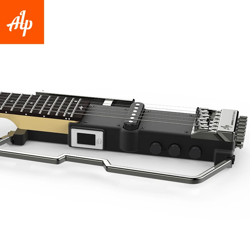  ALP Headless Travel Electric Guitar FT-221S foldable guitar metal guitar mini guitar