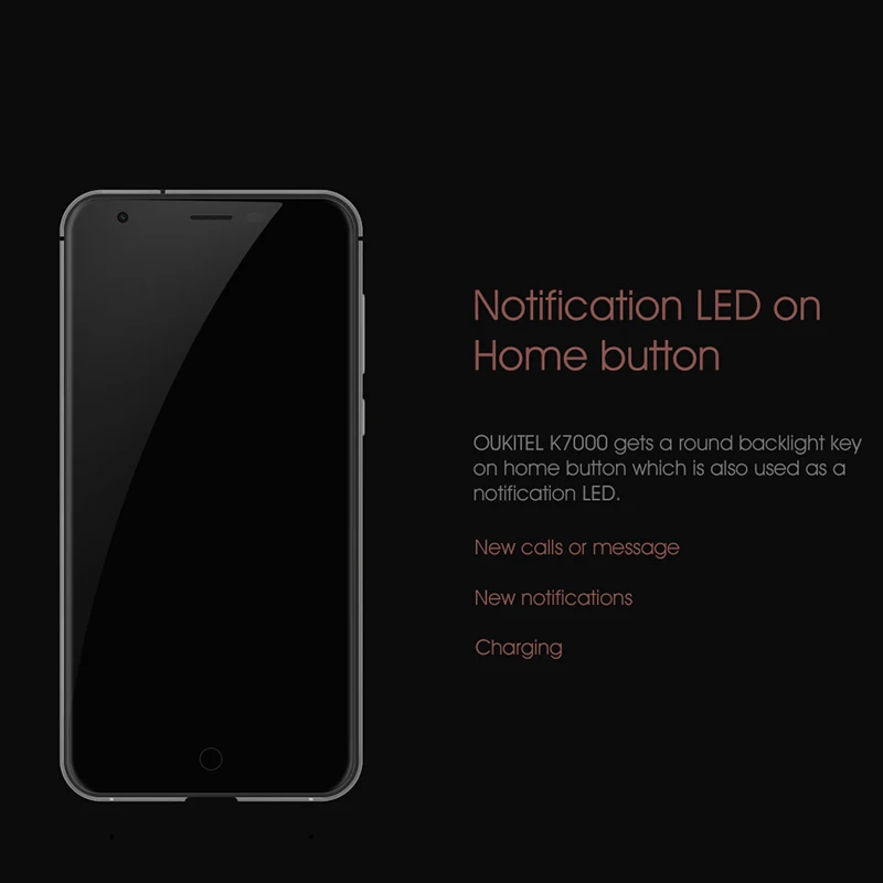  Oukitel K7000 MTK6737 Quad Core Android 6.0 Mobile Phone Cellphone 2G RAM 16G ROM3G Unlock Smartpho