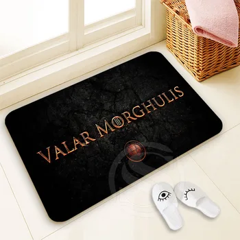 

H-P311 Custom game of thrones #5 Doormat Home Decor 100% Polyester Pattern Door mat Floor Mat foot pad SQ00722-@H0311
