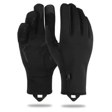 Новые зимние уличные перчатки с сенсорным экраном ветрозащитные перчатки для вождения черные противоскользящие теплые перчатки BFE88