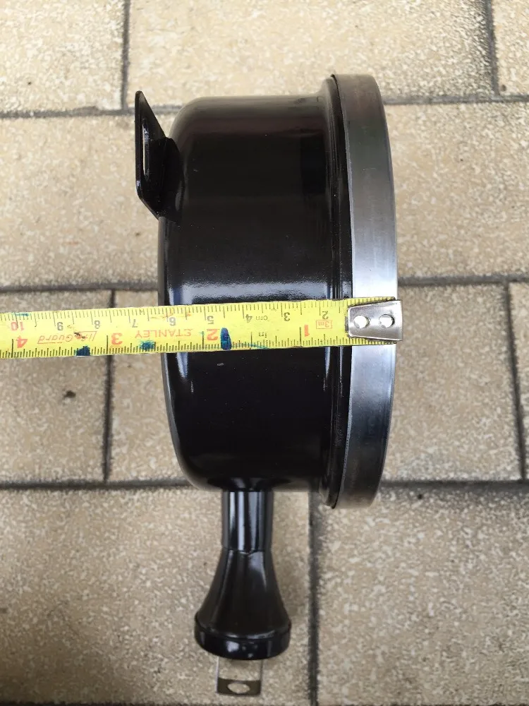 Круглая инфракрасная горелка газового диапазона диаметром 155 мм эмалированная