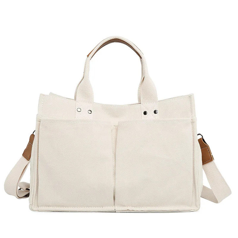 

Reusable Shopping Bag Shopper Women Handbags Grocery bag Custom Cotton Cloth Bags Large Canvas Tote Bag bolsa reutilizable B13