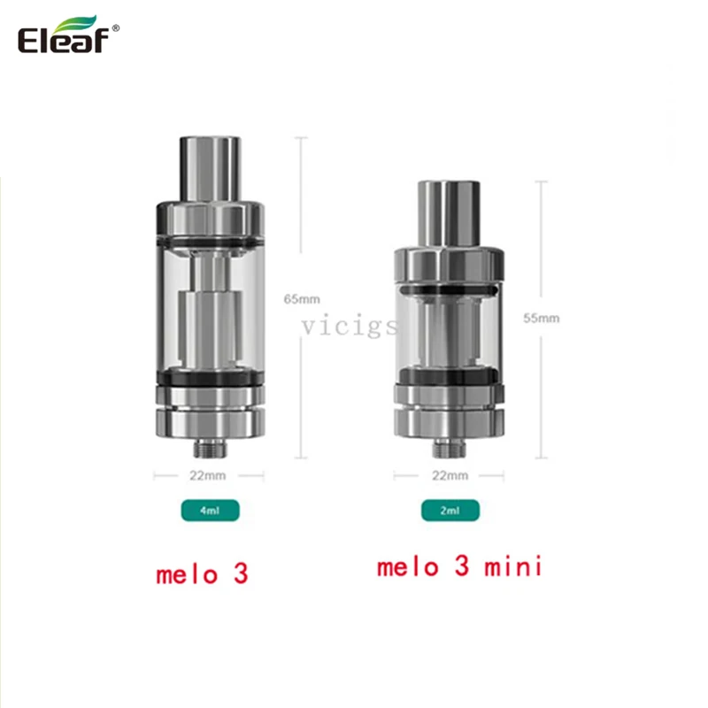 Оригинальный мини атомайзер Eleaf Melo III / 2 мл/4 мл melo 3 и Mini Tank EC катушка для