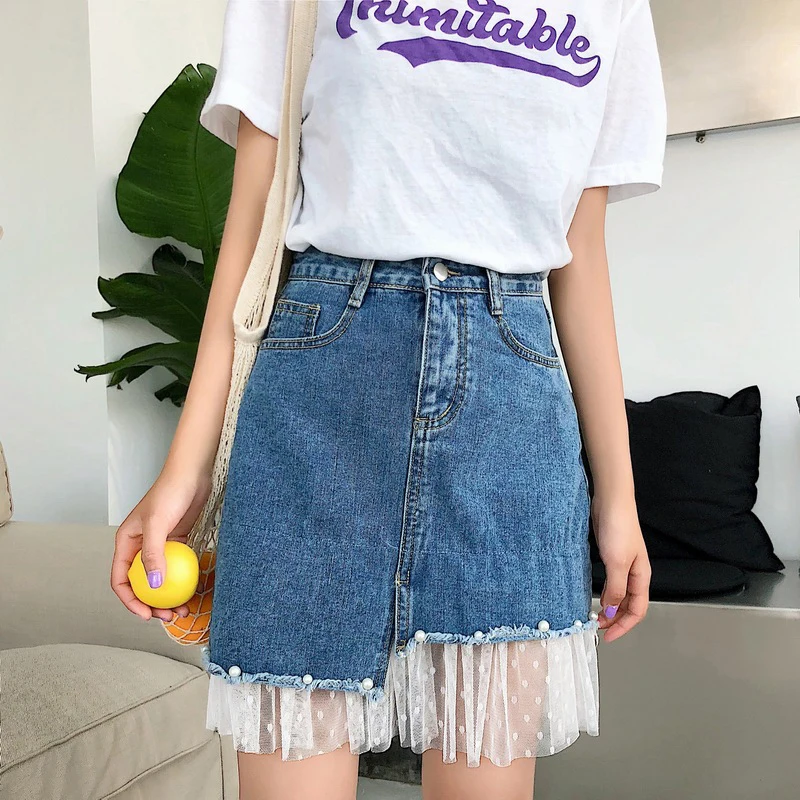 Summer New Korean Sweet Fashion Casual Temperament Sexy High Waist Slim