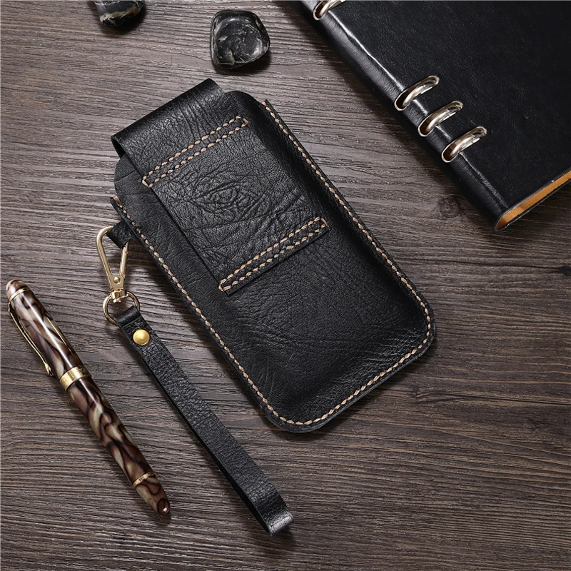 for Xiaomi Redmi Note 5A Belt Clip Holster Case Cover Mi 6 Genuine Leather Waist Bag | Мобильные телефоны и аксессуары