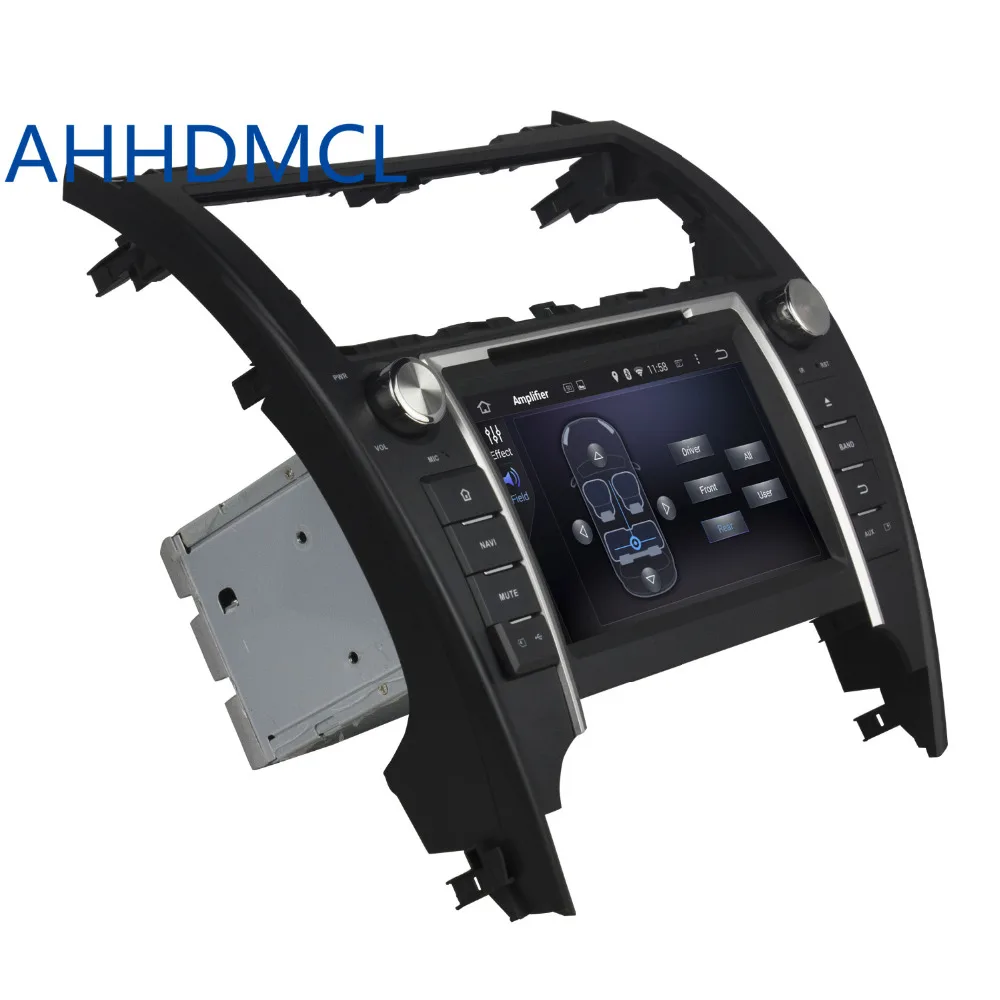 Cheap Car Multimedia Player Stereo Audio Radio DVD Player Android 8.1.0 GPS For Toyota Camry American Version 2012 2013 2014 2015~2017 4
