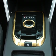 Для Land Rover Дискавери Спорт- Abs пластик глянцевый черный крышка переключения передач отделка автомобильные аксессуары