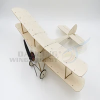 Free Shipping Sopwith Pup RC Plane Balsa Wood 378mm Warbird Aircraft Kit with Brushless Power System Aeromodelling Kit K6 2