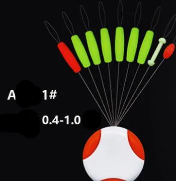 5 шт./компл. стопор рыболовного поплавка плавающий семизвездный дрейф Поплавок цилиндрический зимний Карп поплавок, рыболовные снасти - Цвет: 1