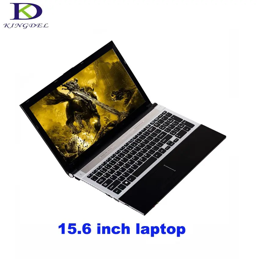 15 6 дюймовый ноутбук Core I7 компьютер 4 Гб ОЗУ 500 HDD и 64 SSD камера Wi Fi Windows 8 игровой ПК HD