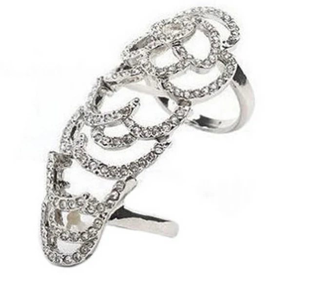 Buy 2016 Fashion Full Rhinestone Crystal Finger Ring