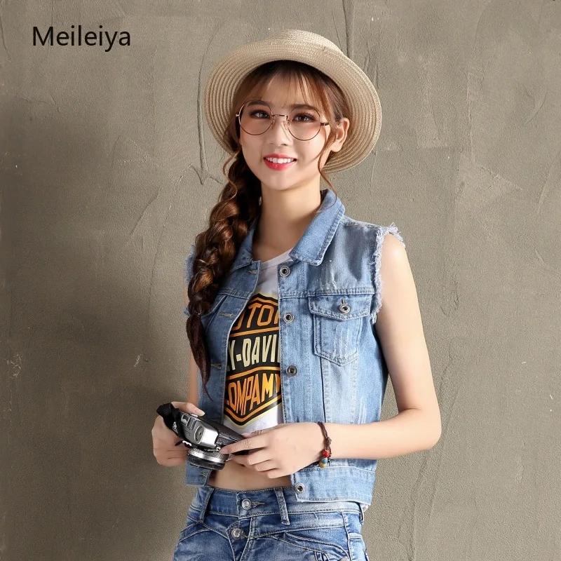 astounding  Women Plus Size S-XXL Spring Summer Korean Short Jackets Stretch Short-sleeved Denim Jacket Thin Li
