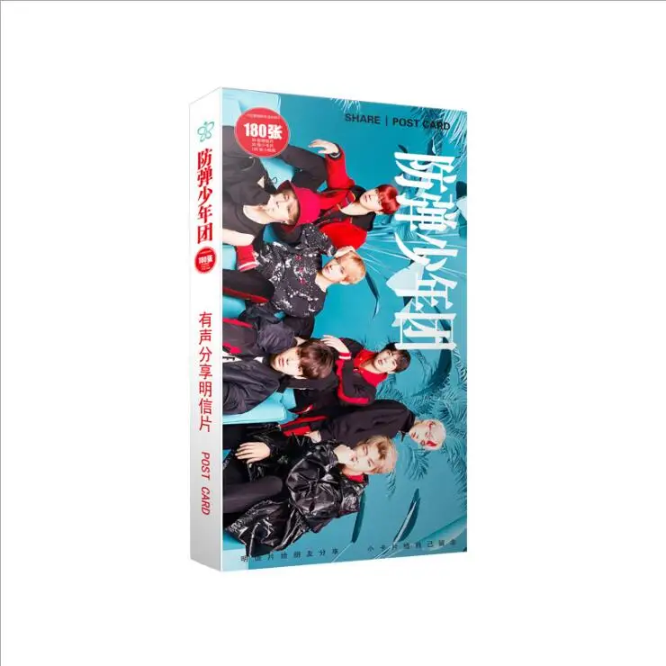 Kpop bangtan boys s 5-й альбом bangtan love yourself a little sticker cards 30 30 120 cards share k-pop фото открытка подарок