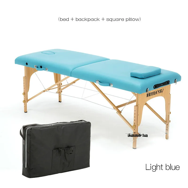 27 секций 185см 70 см легкий портативный массажный стол диван кровать плинтус терапия тату салон Рейки Исцеление шведский массаж 15 кг