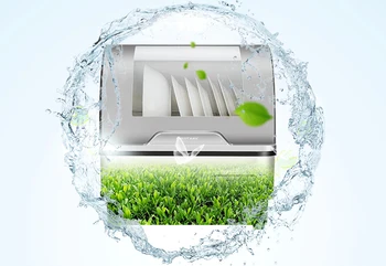 

Electrical dishwasher automatic disinfection desktop plate cleaner side open intelligent computer control