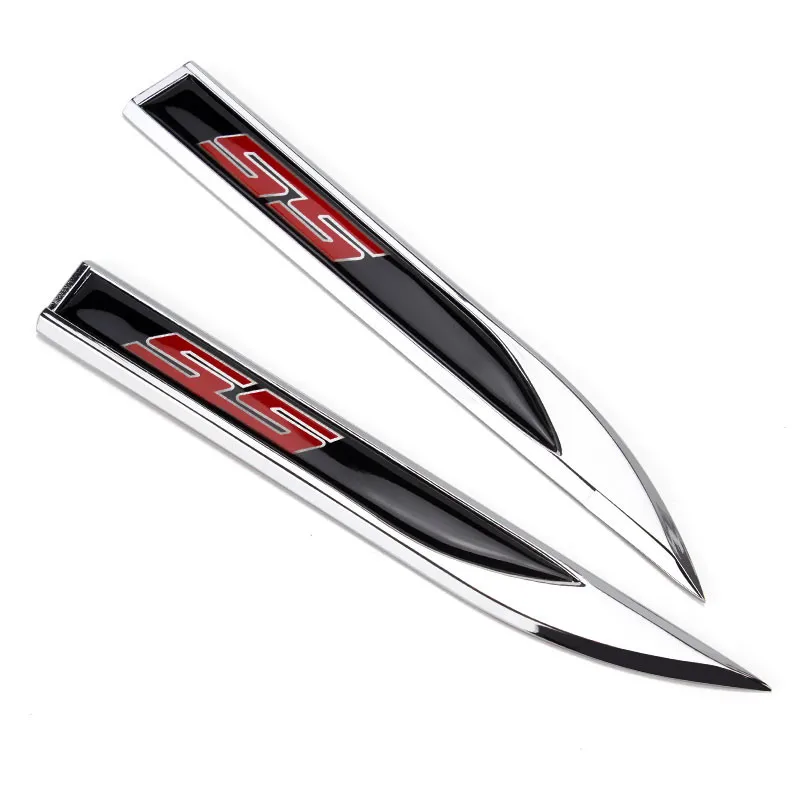 

Car Side Emblem for SS Logo for Chevrolet Aveo Trax Cruze Chevy v8 Captiva Lacetti Cobalt Corvette Vehicle Exterior Decoration