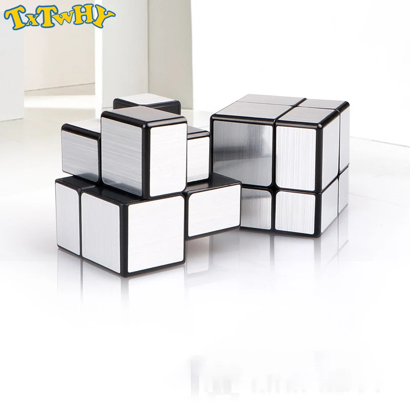 

Qiyi cube 2X2 magic cube 2 by 2 cube 50mm speed pocket sticker puzzle cube professional educational toys for children