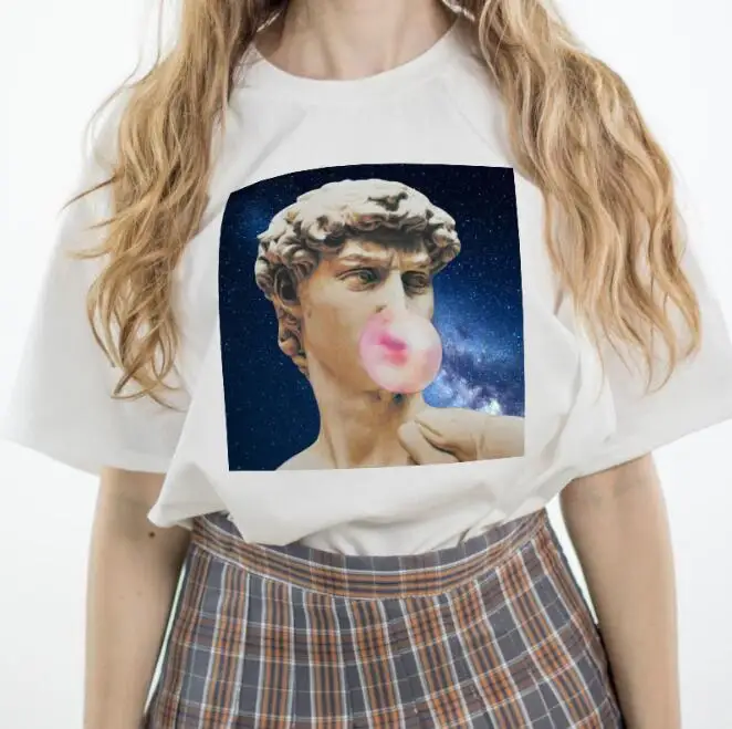 2019 New Vintage Famous Painting Women Tshirt Cotton Casual Funny T Shirt Large Size Lady Girl Hipster Top Tee 2019 New Vintage Famous Painting Women Tshirt Cotton Casual Funny T Shirt Large Size Lady Girl Hipster Top Tee