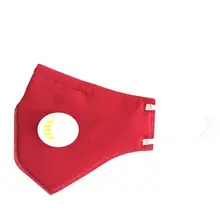 1 Pcs Fine Polyester Cotton PM2.5 Fashion 3D Anti-haze Mask Fashion three-dimensional anti-fog mask with breathing valve