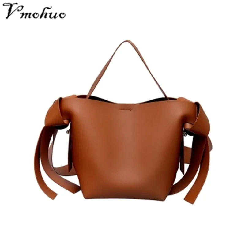 VMOHUO الفاخرة العلامة التجارية حقيبة يد المرأة بو الجلود والحقائب النسائية حقيبة ساعي خمر الكتف Crossbody أكياس بولسا الأنثوية