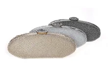 Mode Luxus Diamant Silber Abendtaschen Gold Strass Kristall Clutch Geldbörse Glitter Handtaschen Bolsa Feminina SMYCWL-A0019