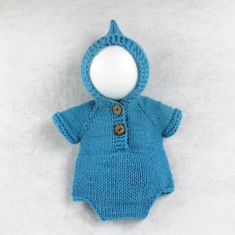 Baby Boy Photography Props Baby Costumes Photo Accessories Baby Girl Knit Clothes Infant Photo Accessory Crochet Baby Gifts 3-6M