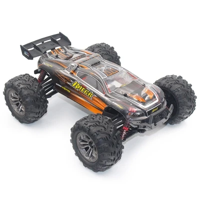 Abay горячий 9136 1/16 2,4G 4WD RC автомобиль 36 км/ч Bigfoot внедорожный грузовик RTR игрушка YH-18 - Цвет: Оранжевый