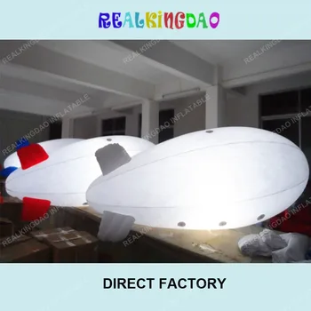 

FREE Shipping 4m/13ft Inflatable Advertising Helium Blimp/Airship/Zeppeline for Events with LED light inside