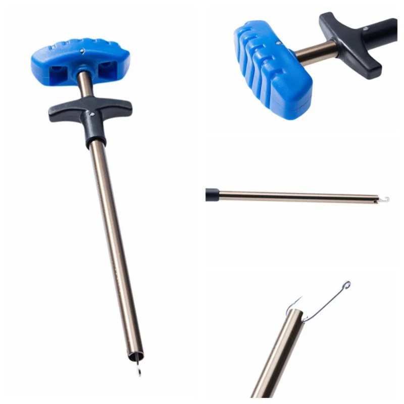

2019 Fishing Hooks Remove Tool Size S/M Lightweight Portable Fishing Hooks Lure Remover Steel Tube Hooks Detacher Extractor Tow