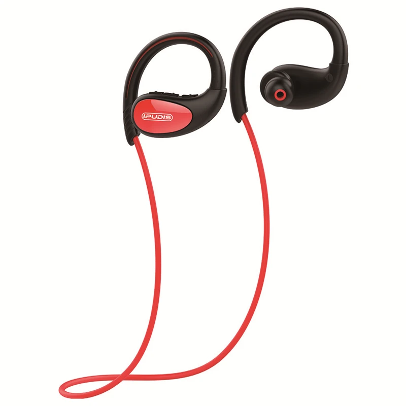 IPUDIS Stereo Wireless Erphone Sport Bluetooth Headphone IPX7 Waterproof 10H Music Play Headset With Microphone | Электроника