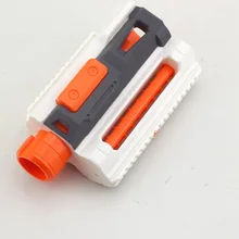 Modified Part Front Tube Decoration with Upper and Lower Guide Rail for Nerf Elite Series - Orange + Grey Modified Part Front Tube Decoration with Upper and Lower Guide Rail for Nerf Elite Series - Orange + Grey