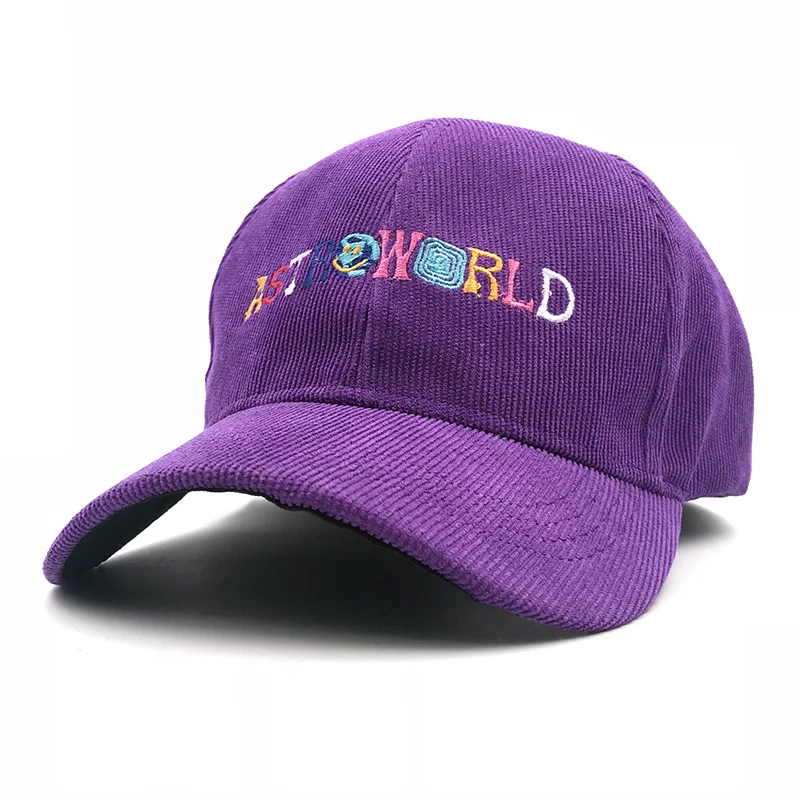 Папа шляпа Трэвиса Скотта Astroworld бейсбольная кепка Вельветовая Snapback Кепка ASTROWORLD для мужчин и женщин хип-хоп кепка Garros Snapback