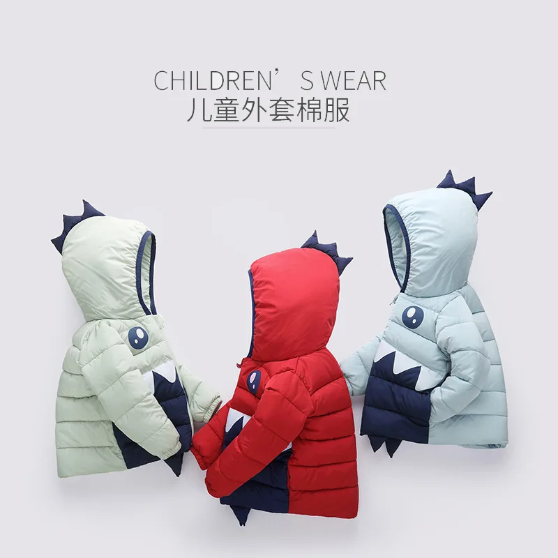 

Cotton padded boy and girl down cotton padded clothes