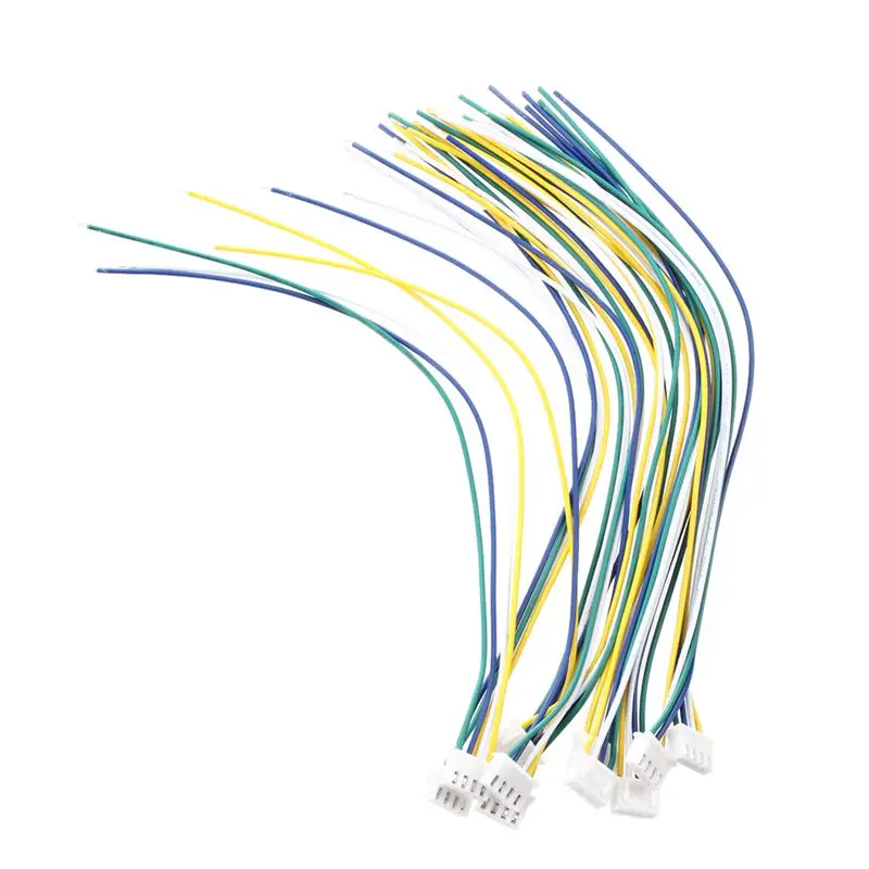 10 шт. 24AWG JST XH2.54 4 контактный разъем провода 200 мм для RC BEC Липо Батарея |