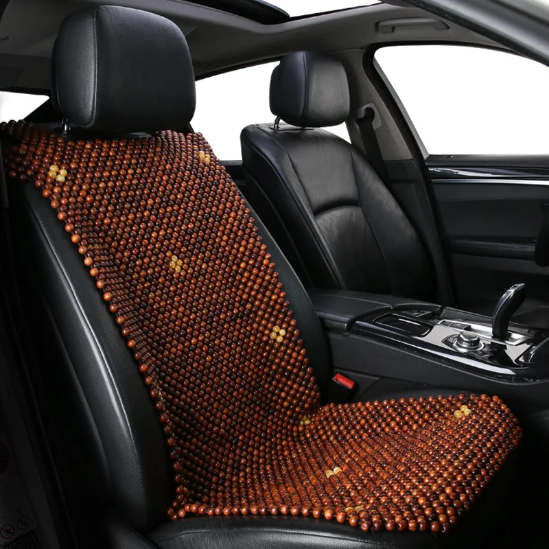 Car Wooden Handicraft Bead Cushion 
