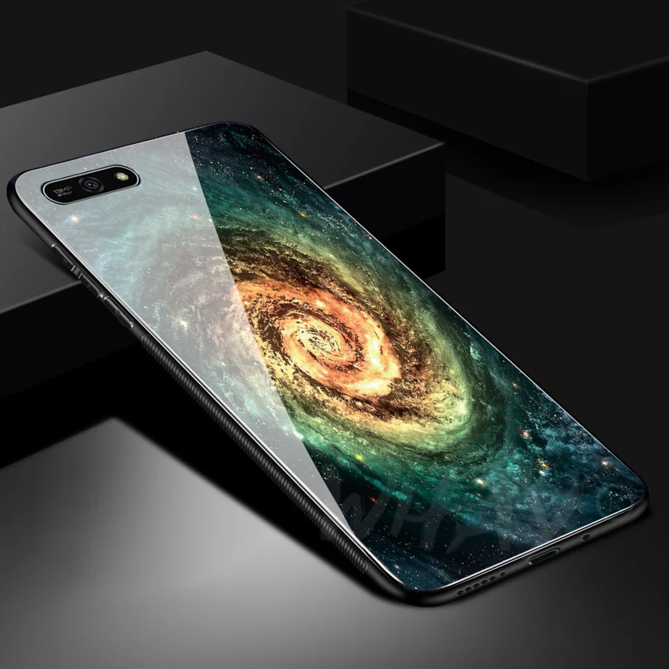 Glass Case For Huawei Nova 3 2i Coque Luxury Pattern Case For Huawei P20 Pro Mate 10 Honor 10 9 Lite Play 7A Y6 2018 P Smart     (13)