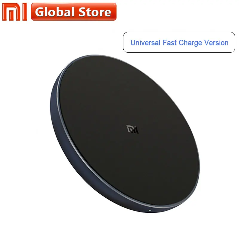 Оригинальное Беспроводное зарядное устройство Xiaomi Qi Smart Quick Charge быстрое 7 5 Вт для