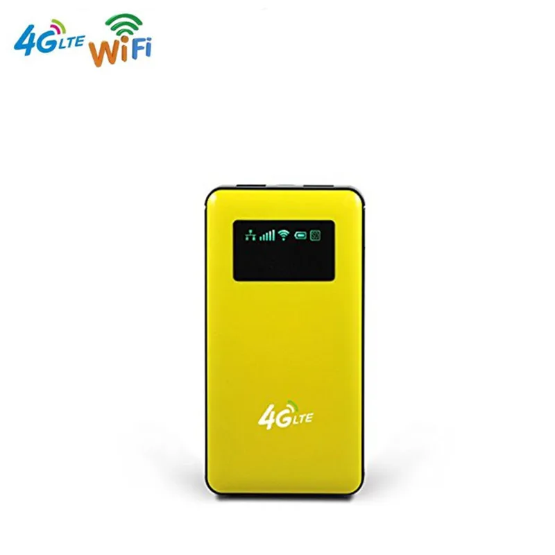 KuWFi 4G LTE Wifi роутер 6000 мАч Power Bank 3G/4G WIFI беспроводная точка доступа AP CPE с разъемом