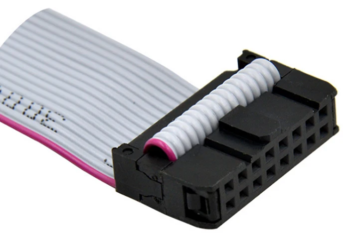 50 шт. гнездо 2 54 мм Шаг FC IDC разъем ISP JTAG заголовок для плоского ленточного кабеля