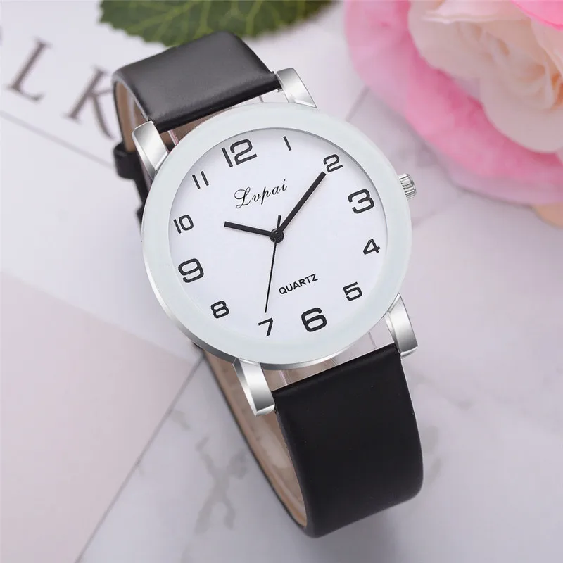 Lvpai брендовые кварцевые часы для женщин роскошный белый браслет часы Женское платье креативные часы Новинка Relojes Mujer A4