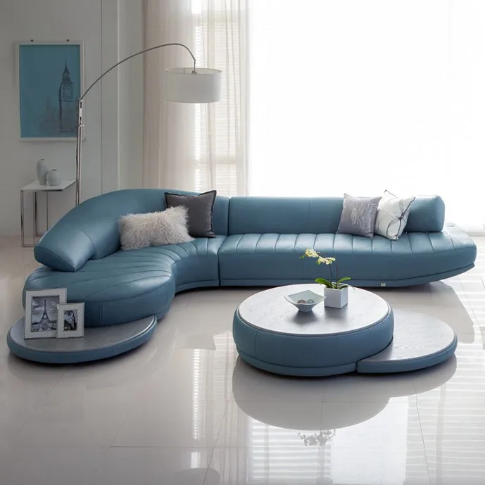2 шт 3 сиденья+ гостиная 1 набор современный кожаный белый диван набор для гостиной# SF-089