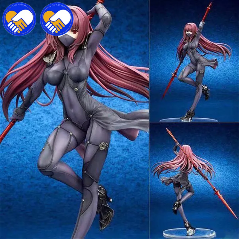 

New Fate/Stay Night Action Figures Fate Grand Order Servant Scathach Lancer Figure Toy 270mm Aquamarine Fate Anime PVC Model Toy