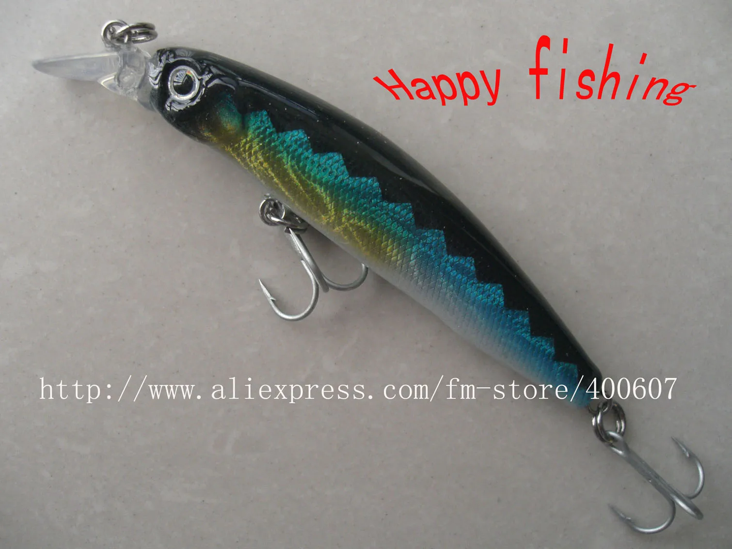 Japanese Style Bass Terminator Minnow Fishing Lure  hard bait M85F fishing bait plastic bait  Floating  bass lure