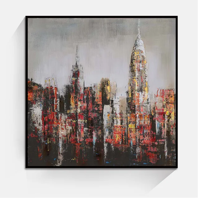 Cheapest Abstract Landscape Paintings Wall Art Oil Painting Home