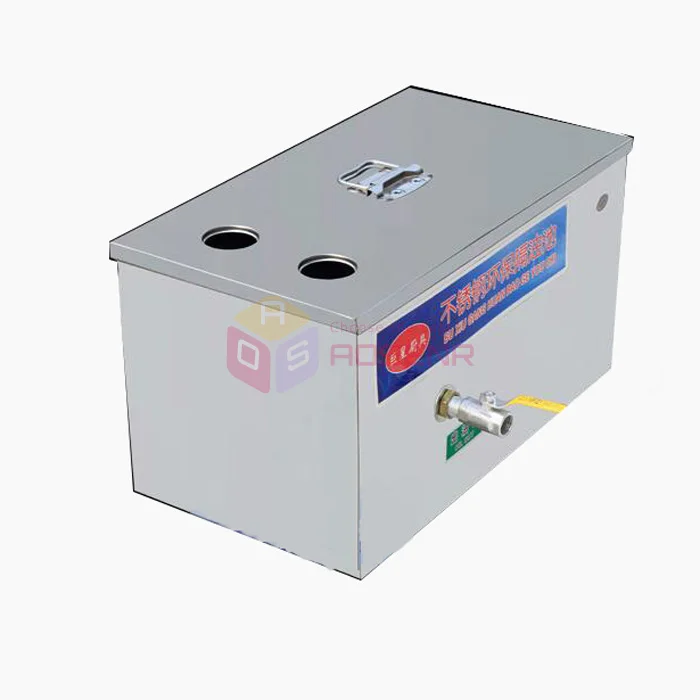 

New Stainless Steel Grease Trap Interceptor for Restaurant Kitchen Wastewater