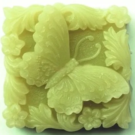 Craft Soap Making Butterfly Pattern Pastoral style Silicone Mold DIY Handmade Bath Soap Silicone Molds