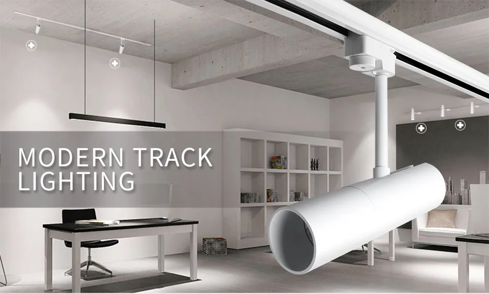 Description Picture 5 of itemAisilan Modern LED Track Light Ceilng Spotlights AC85-260V Adjustable 7W Lighting Fixtures for Living Light (track unincluded)