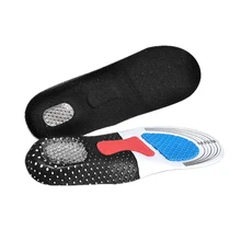 Dropshipping Unisex Orthotic Arch Support Sport Shoe Pad Sport Running Gel Insoles Insert Cushion for Women foot care Big Size l size comfort cushion foot care shoe pad silicone shoe insole gel deodorant ortic insoles sport insoles worldwide