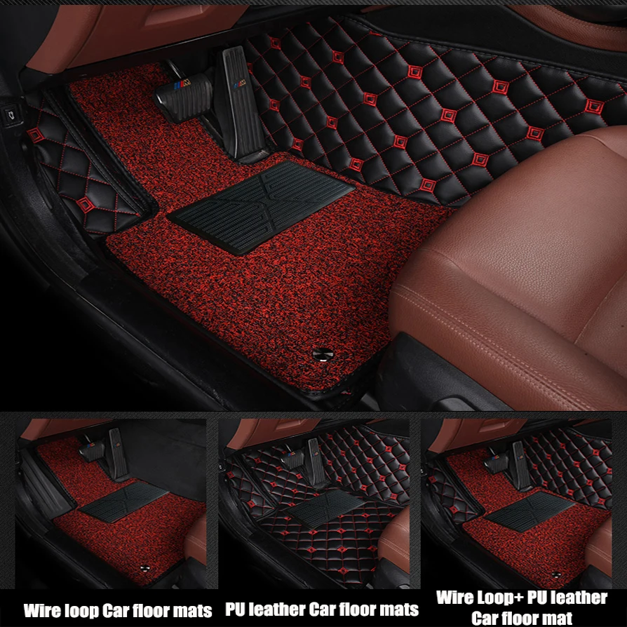 

CARFUNNY Car floor mats fit LHD hand drive and RHD hand drive All model for Mercedes Benz GLC 200 260 300 220d 250d 350e AMG