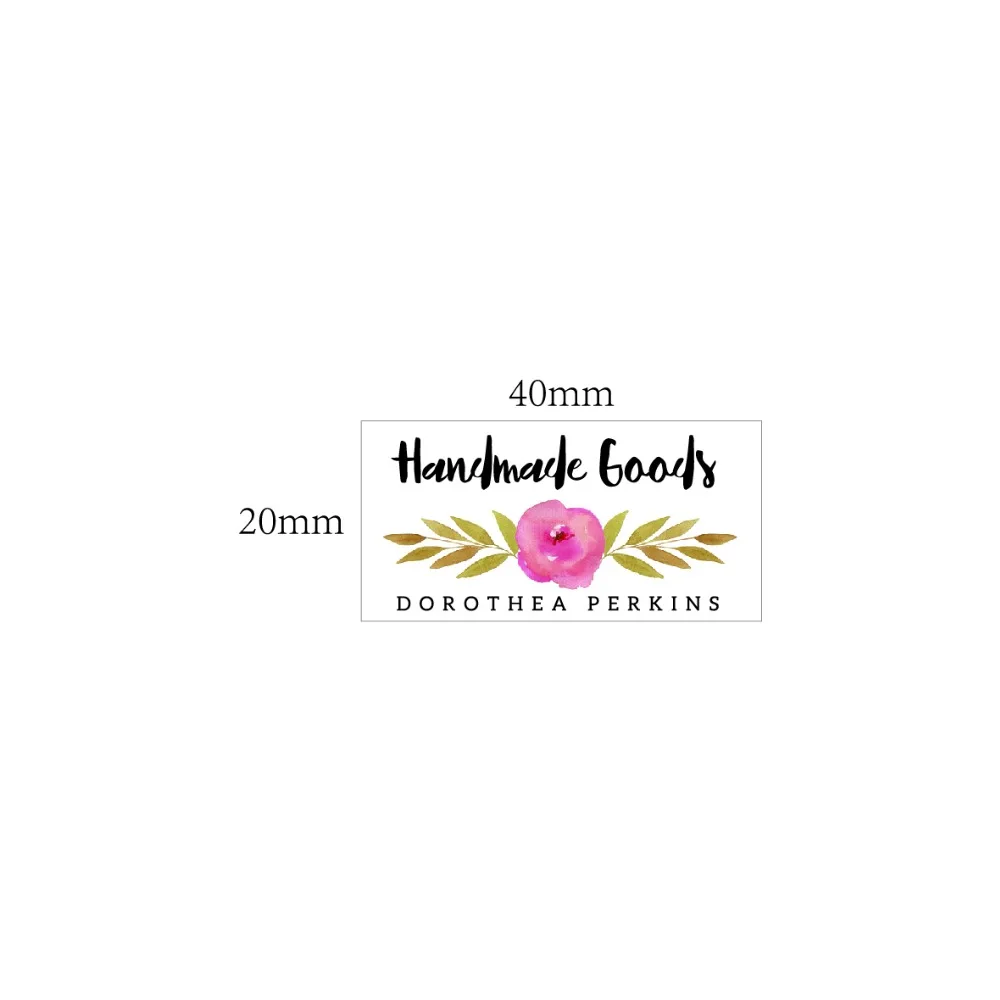 80 pieces Custom logo labels Name iron on label Clothing tags Organic Cotton Labels|Этикетки для одежды| |